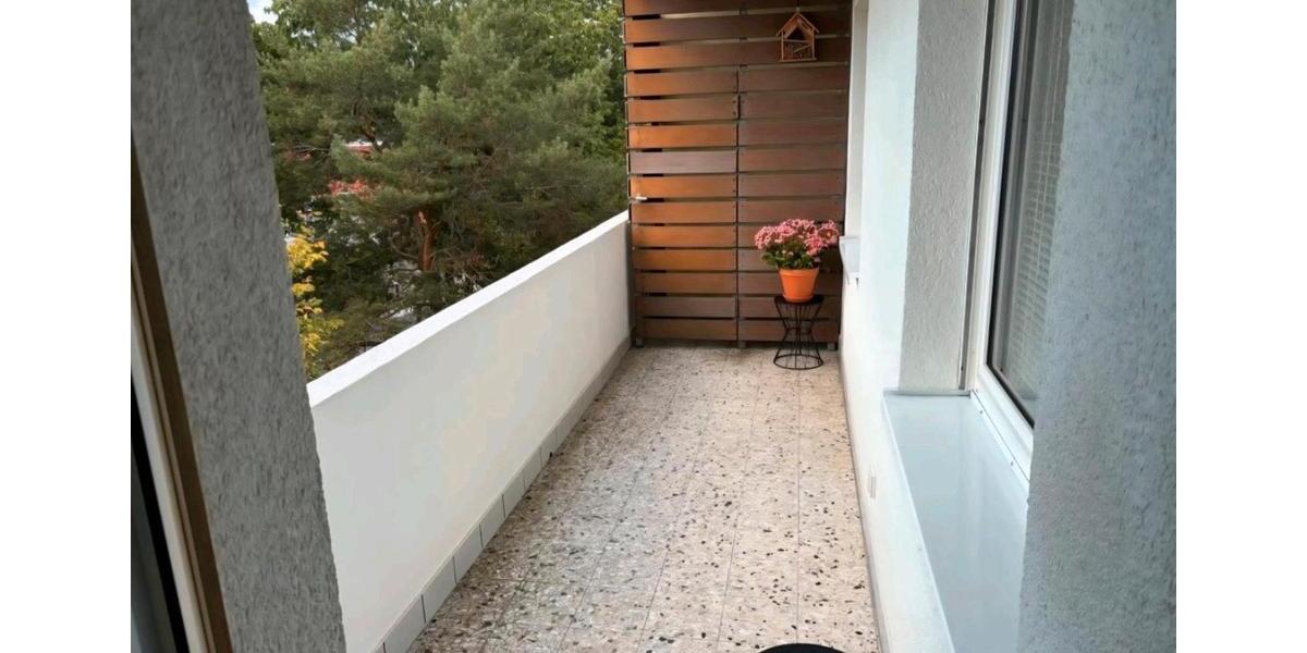 3-Raum-Wohnung mit Sonnenbalkon in der beliebten Waldsiedlung 3 zimmer