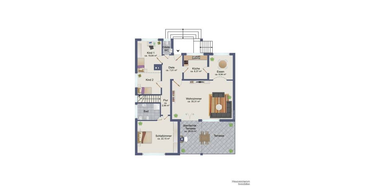 Bungalow Heusenstamm Rembrücken - 4 Zimmer, 124 m&sup2;, 880.000&euro; | Angebot:25705195