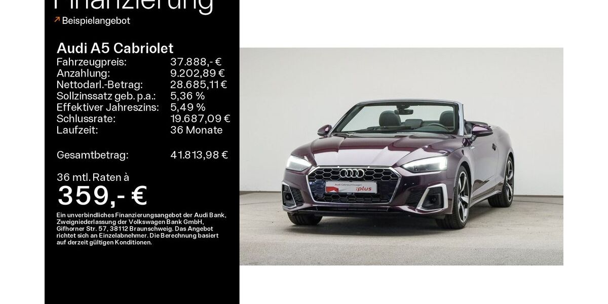 Audi A5 15.750 km 37.488 &euro; Mühlheim 63165