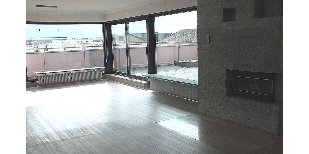 Penthouse mitten in Nauheim mit ca. 135m² Wohnfläche und 185m² Terrasse inkl. Garage - Einfamilienhaus Nauheim | Angebot:24610051
