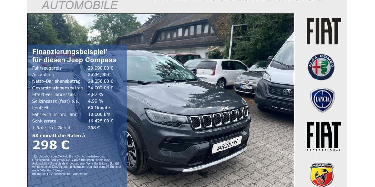 Jeep Compass 10.721 km 28.990 &euro; Dreieich 63303