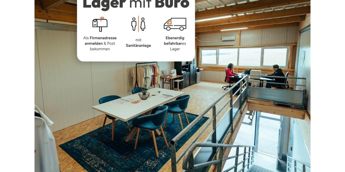 110m² Lager mit Büro | Gewerbefläche mieten in Hattersheim am Main zimmer