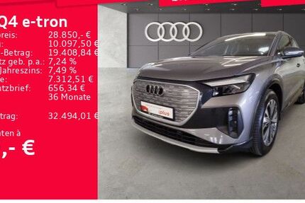 Audi Q4 e-tron 65.944 km 28.850 &euro; Frankfurt am Main 60314