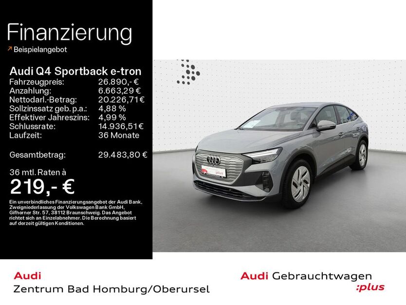 Audi Q4 e-tron 25.658 km 25.890 € Oberursel 61440