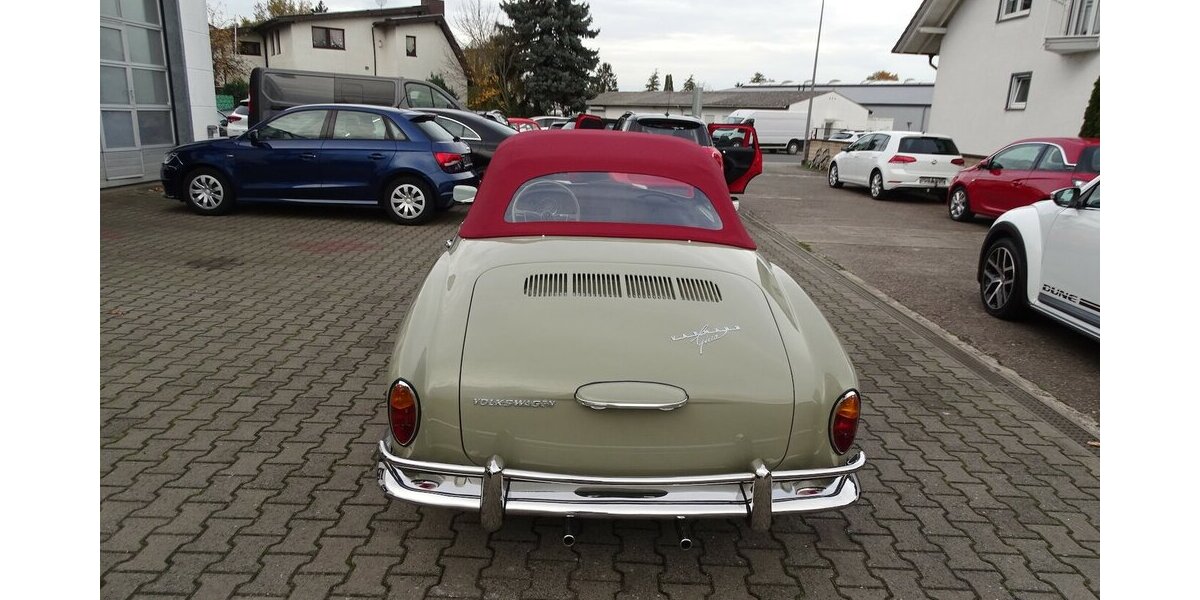 VW Karmann Ghia Cabrio vollständig restauriert 1.200 km 59.900 &euro; Rodgau 63110