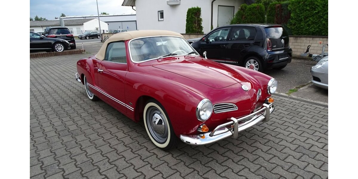 VW Karmann Ghia Cabrio vollständig restauriert 1.200 km 56.990 &euro; Rodgau 63110