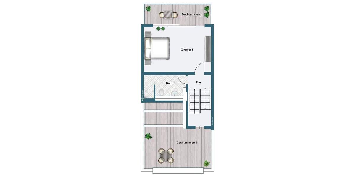 Reihenmittelhaus Frankfurt am Main Hausen - 4 Zimmer, 182 m&sup2;, 3.900&euro; | Angebot:25796137