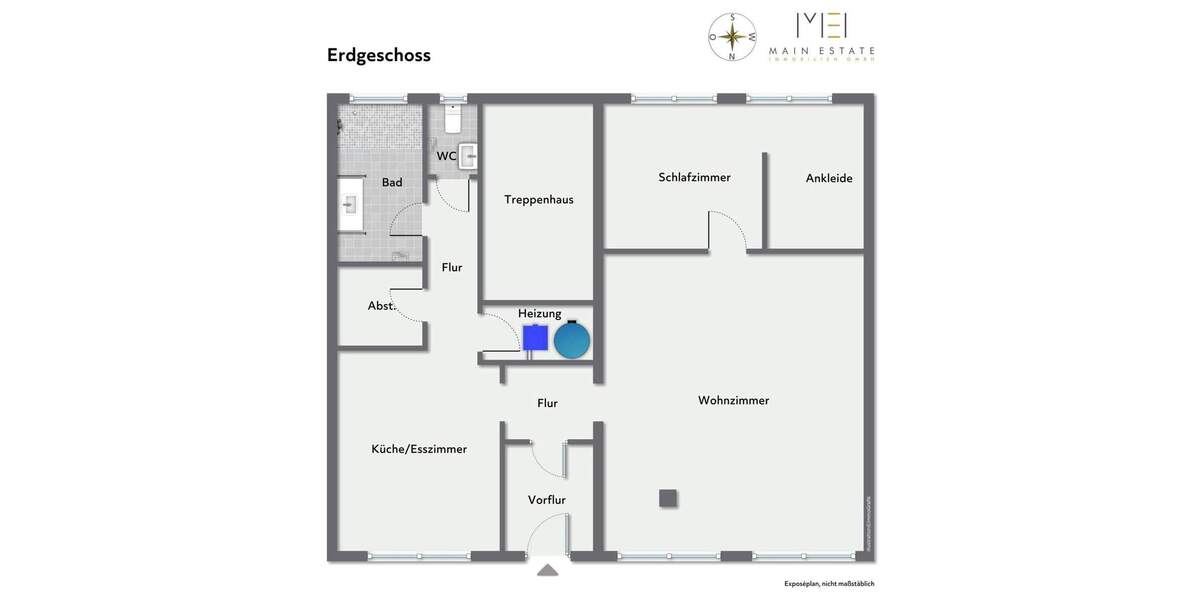 Etagenwohnung Neu-Isenburg Isenburg - 2 Zimmer, 109 m&sup2;, 1.300&euro; | Angebot:25705358