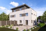 Individuelle DHH mit Terrasse in Mühlheim am Main - Malerfertig inkl Grundstück - Doppelhaushälfte Mühlheim am Main Markwald | Angebot:27377423