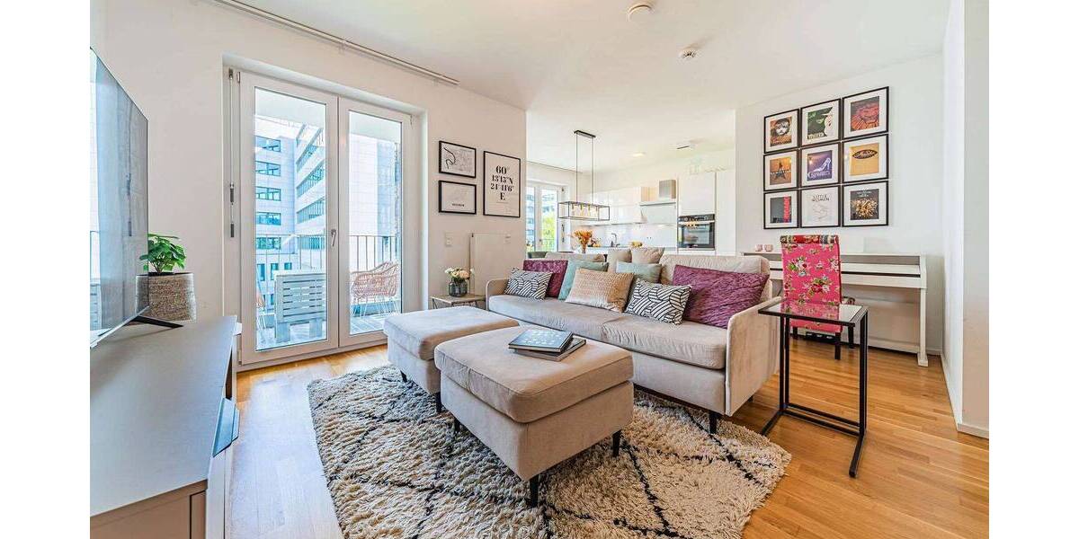 Etagenwohnung Frankfurt am Main Niederrad - 2 Zimmer, 60 m&sup2;, 2.200&euro; | Angebot:26289463