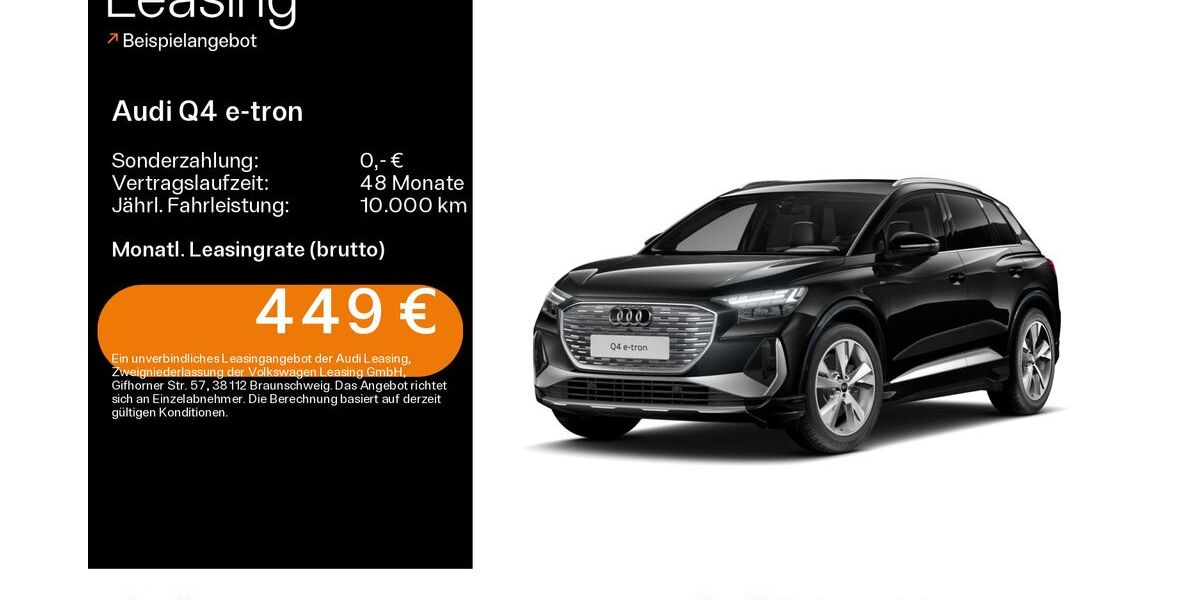 Audi Q4 e-tron 7.909 km 47.990 &euro; Hofheim 65719