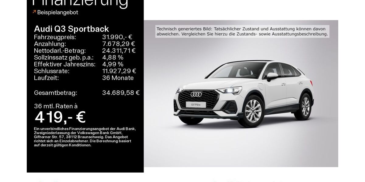 Audi Q3 95.775 km 27.770 &euro; Hofheim 65719