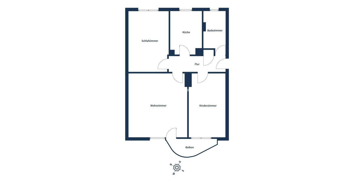Etagenwohnung Darmstadt - 3 Zimmer, 70 m&sup2;, 329.000&euro; | Angebot:25799532
