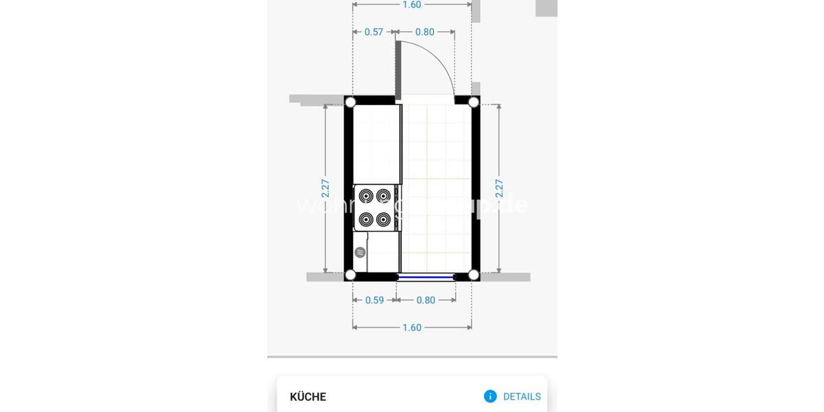 Wohnungsswap - 2 Zimmer, 40 m² - Darmstädter Landstraße, Frankfurt am Main 2 zimmer