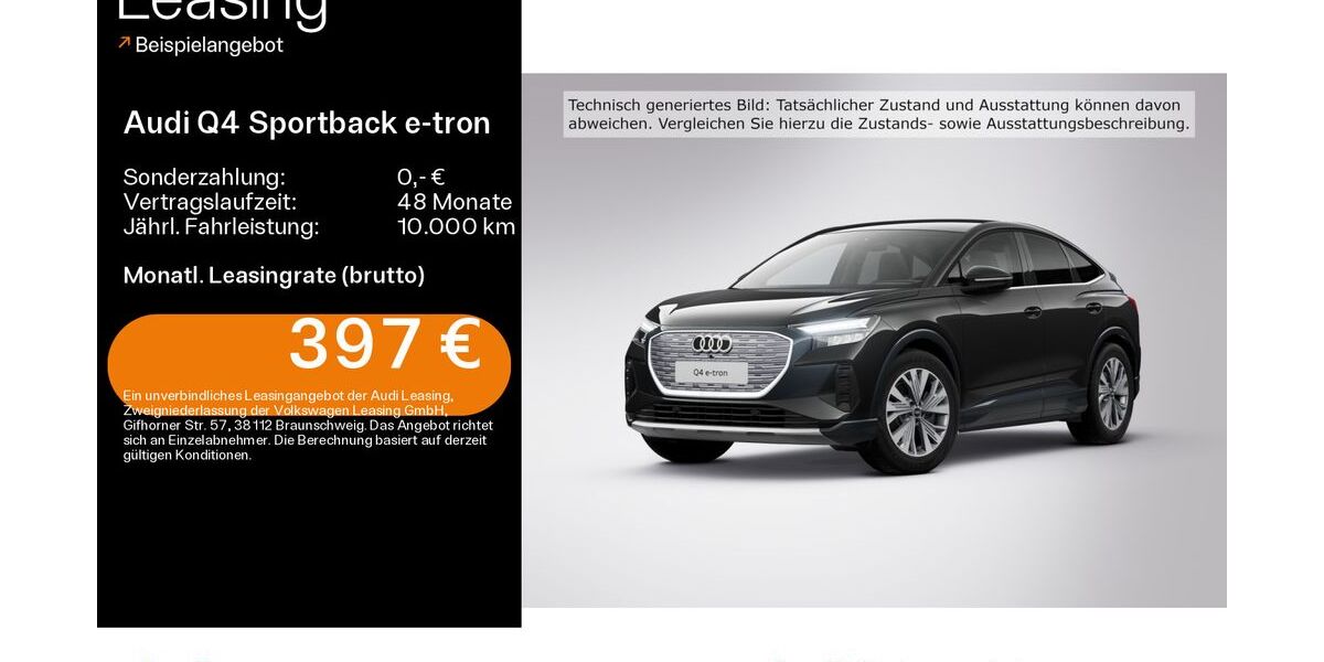 Audi Q4 e-tron 5.028 km 43.980 &euro; Hofheim 65719
