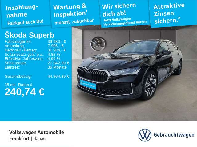 Skoda Superb 19.548 km 39.980 &euro; Hanau 63452