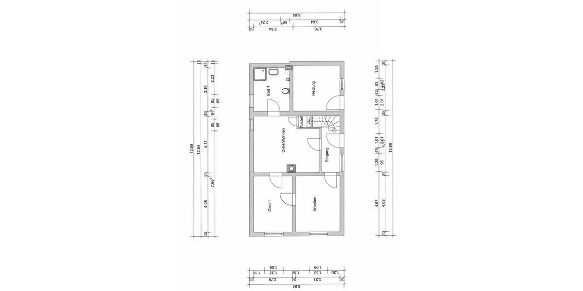 Doppelhaushälfte Rodgau Dudenhofen - 8 Zimmer, 168 m&sup2;, 594.000&euro; | Angebot:25778966