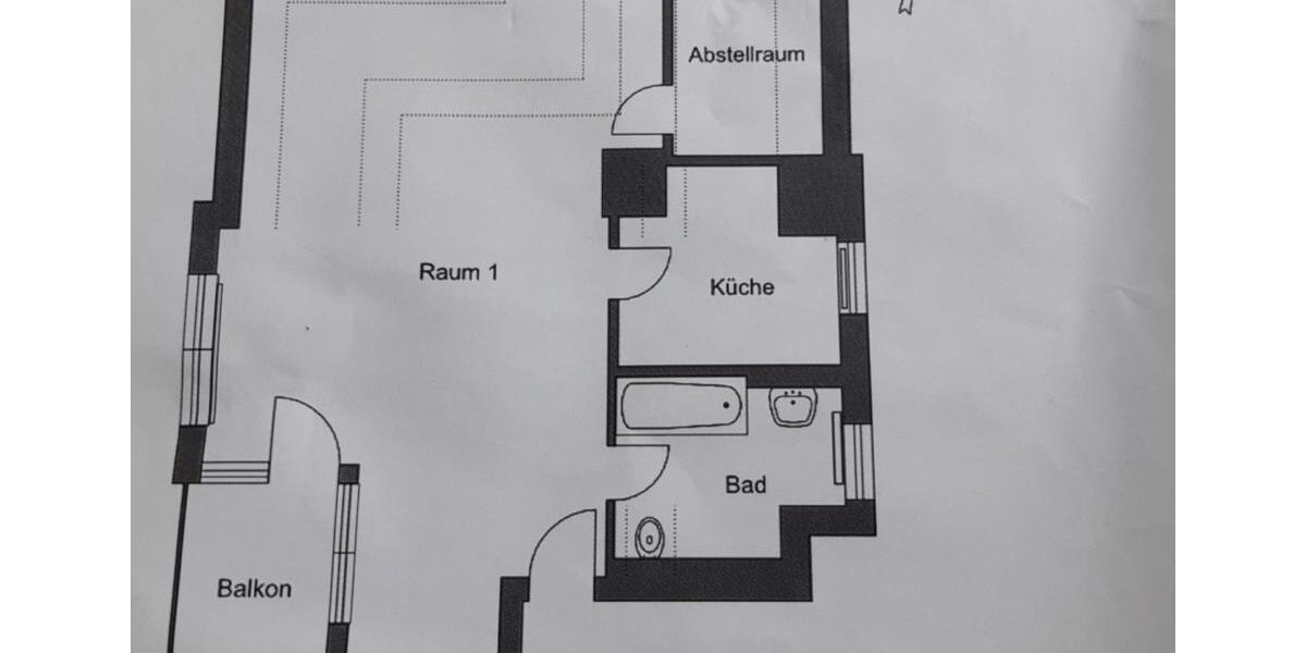 Dachgeschoßwohnung Darmstadt Darmstadt-Nord - 1 Zimmer, 53 m&sup2;, 720&euro; | Angebot:25590695
