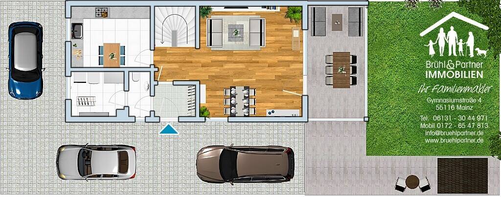Geräumige und helle Doppelhaushälfte mit tollem Garten und Gewerbemöglichkeit 5 zimmer