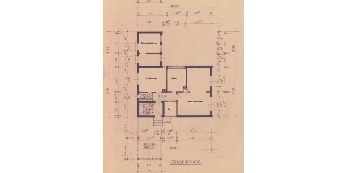 Einfamilienhaus Frankfurt am Main Bonames - 5 Zimmer, 132 m&sup2;, 599.000&euro; | Angebot:26587202