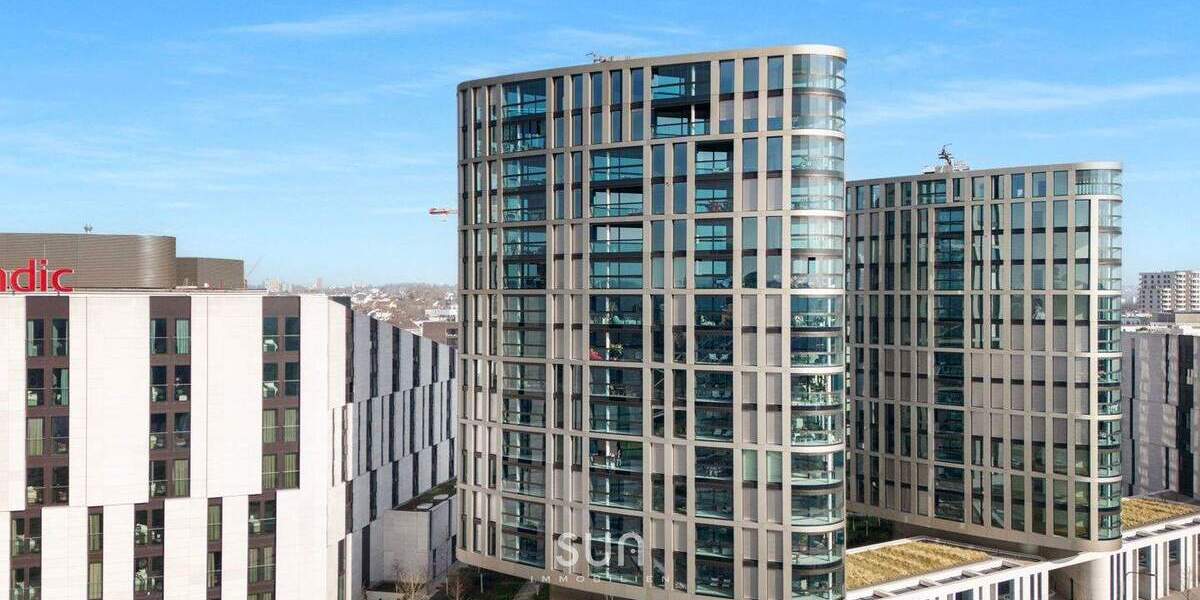 Etagenwohnung Frankfurt am Main Ostend - 2 Zimmer, 64 m&sup2;, 1.850&euro; | Angebot:25737615