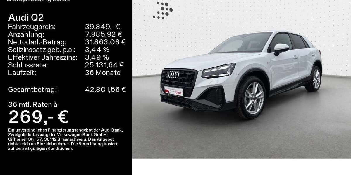 Audi Q2 4.200 km 39.849 € Hanau 63452