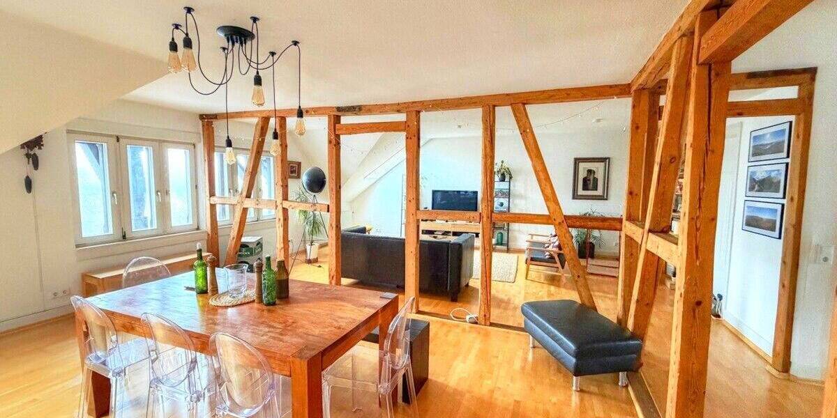 Großzügige Dachgeschosswohnung in ausgezeichneter Lage 3 zimmer