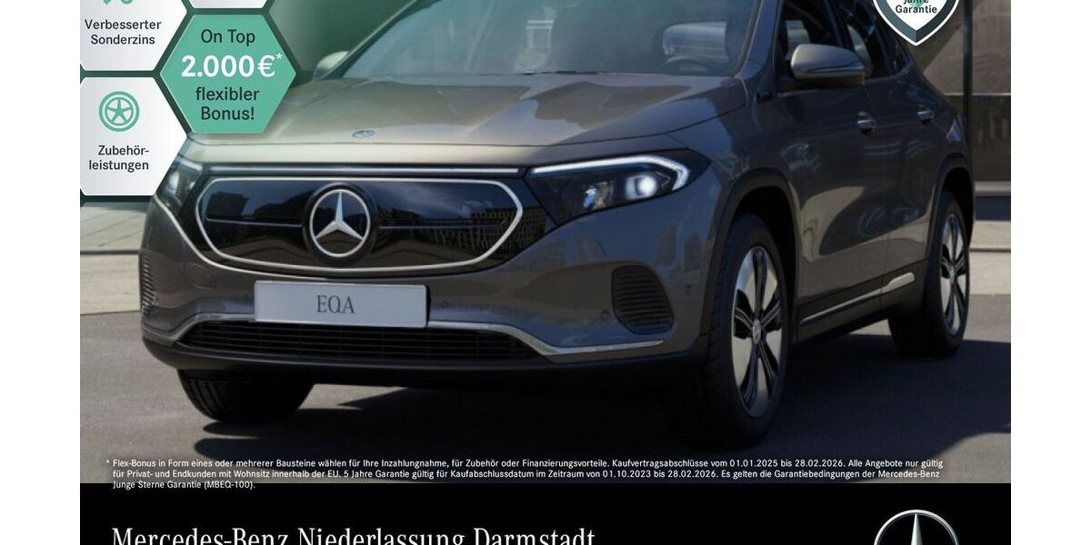Mercedes-Benz EQA 31.505 km 28.790 &euro; Darmstadt 64295