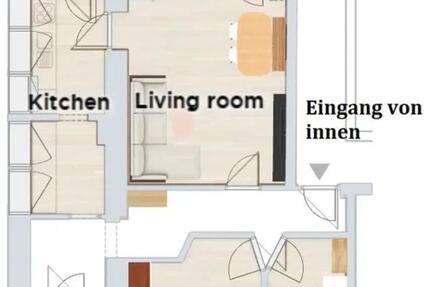 Schöne 3-Zimmer-Wohnung im Stadtzentrum zu vermieten 3 zimmer