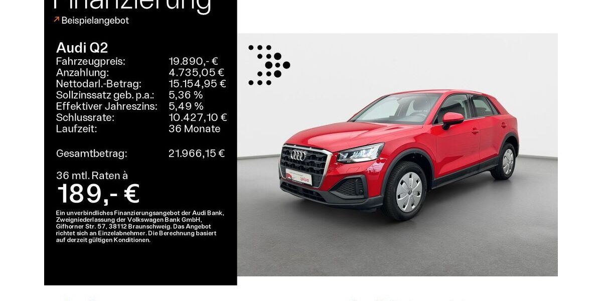 Audi Q2 67.019 km 18.990 &euro; Hofheim 65719