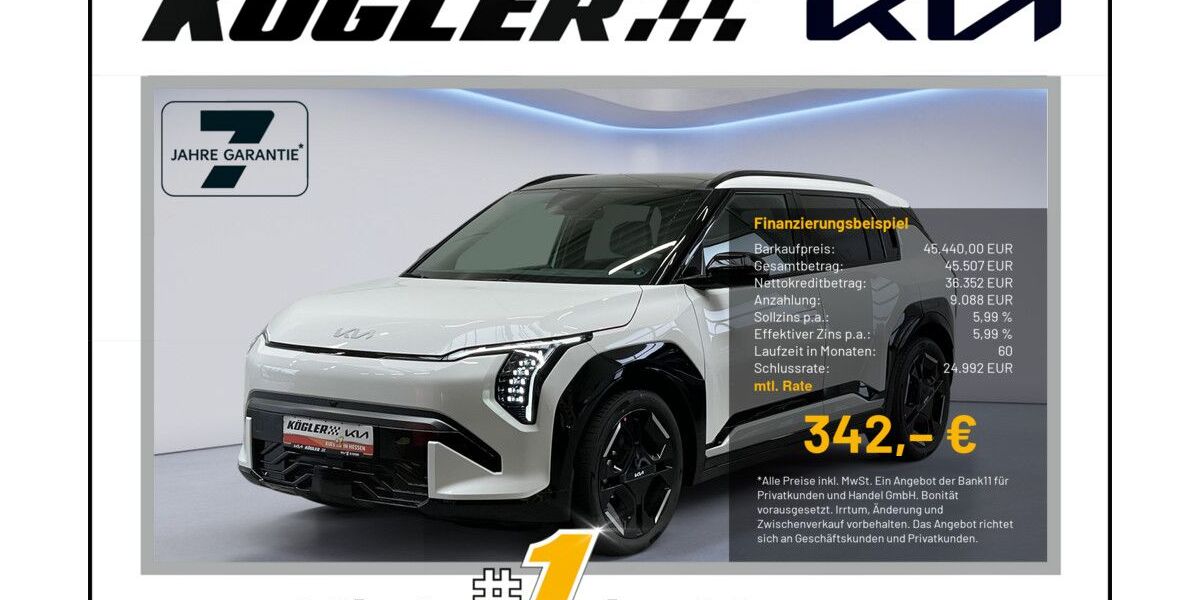 Kia EV3 2.500 km 45.440 &euro; Rosbach | Frankfurt Nord 61191