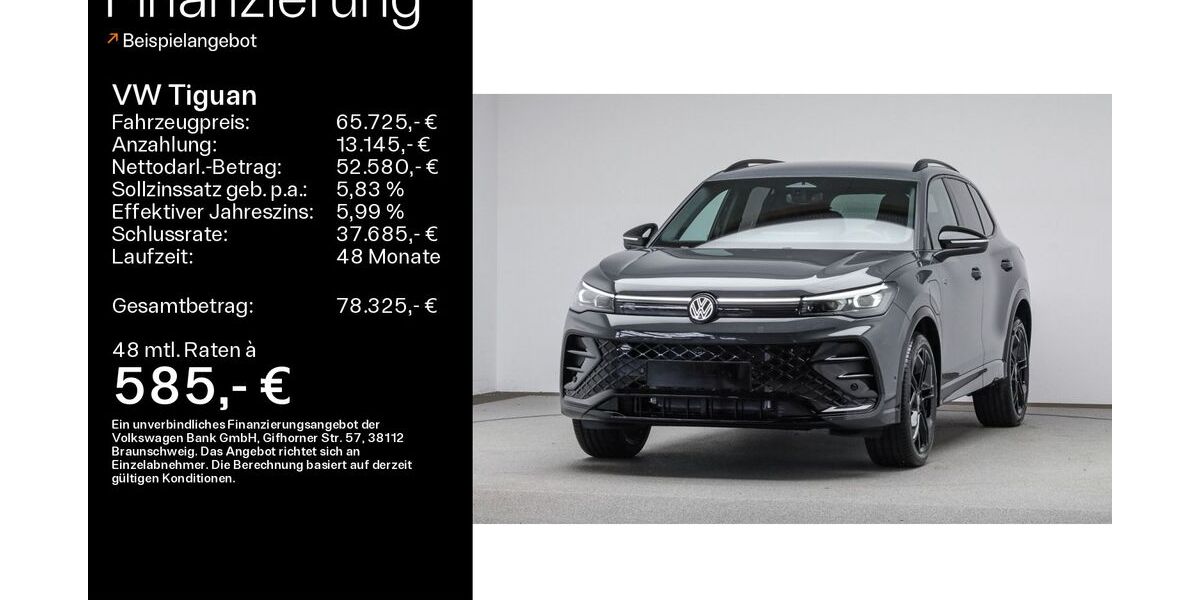 VW Tiguan 8.000 km 57.485 &euro; Mühlheim 63165