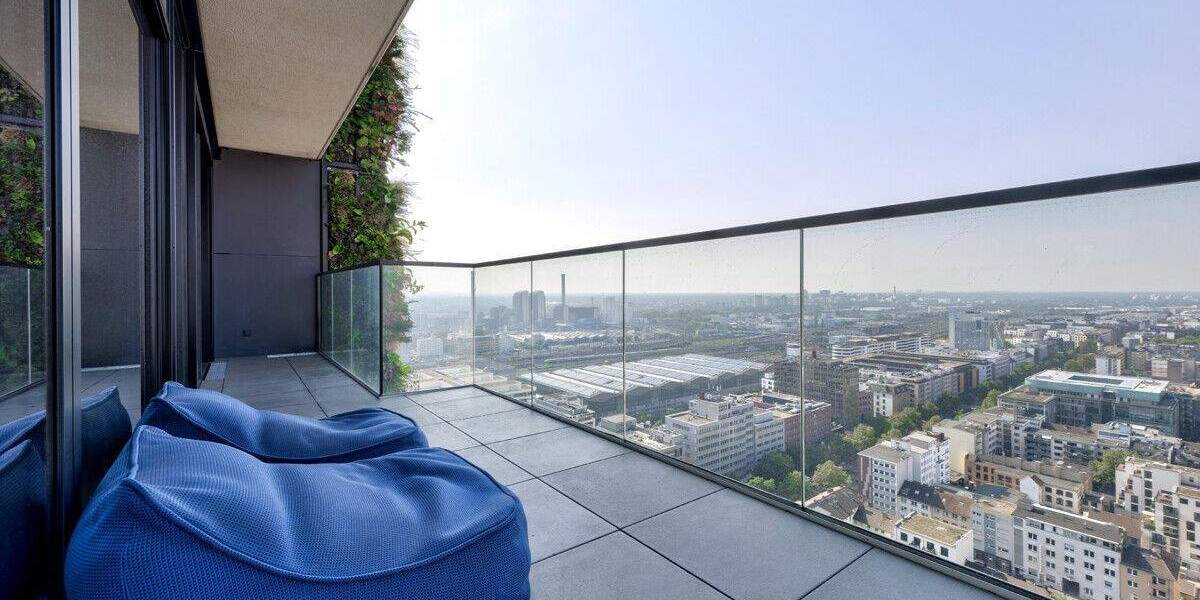 Repräsentatives Apartment im Herzen Frankfurts mit Concierge, Gym und Dachterrasse 2 zimmer