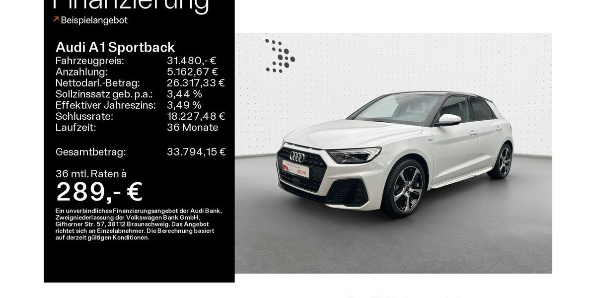 Audi A1 9.107 km 31.480 &euro; Bad Nauheim 61231
