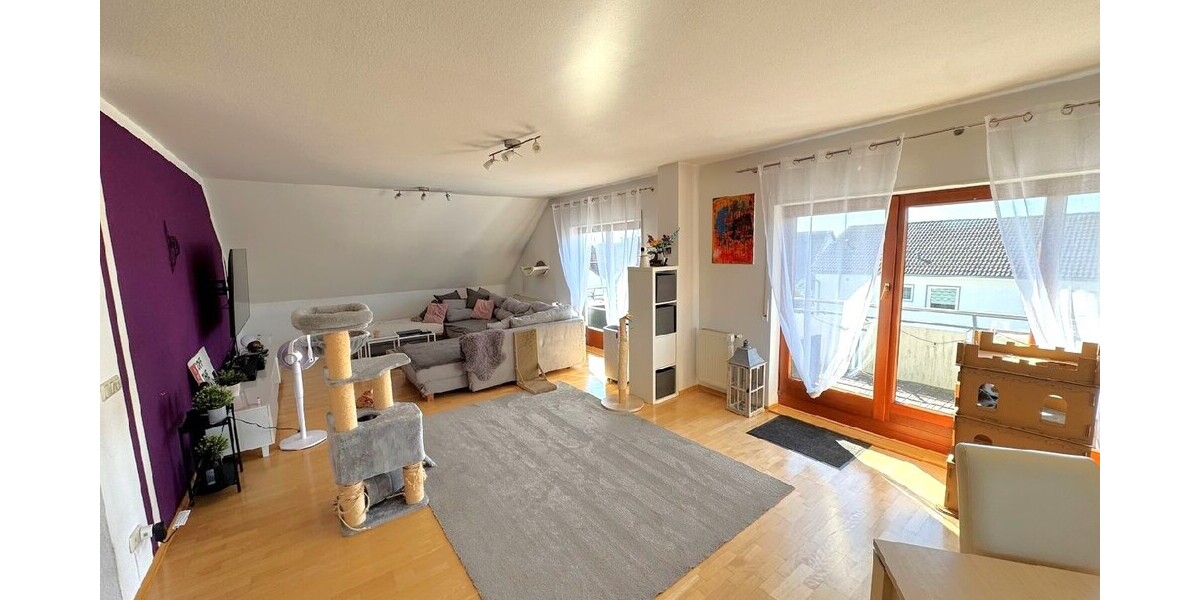 albero:) das nennt man mal ein Wohnzimmer - Maisonettenwohnung Seligenstadt Froschhausen | Angebot:27371081