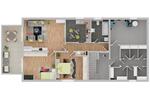 Etagenwohnung Offenbach am Main Hafen - 3 Zimmer, 86 m&sup2;, 399.000&euro; | Angebot:27439741