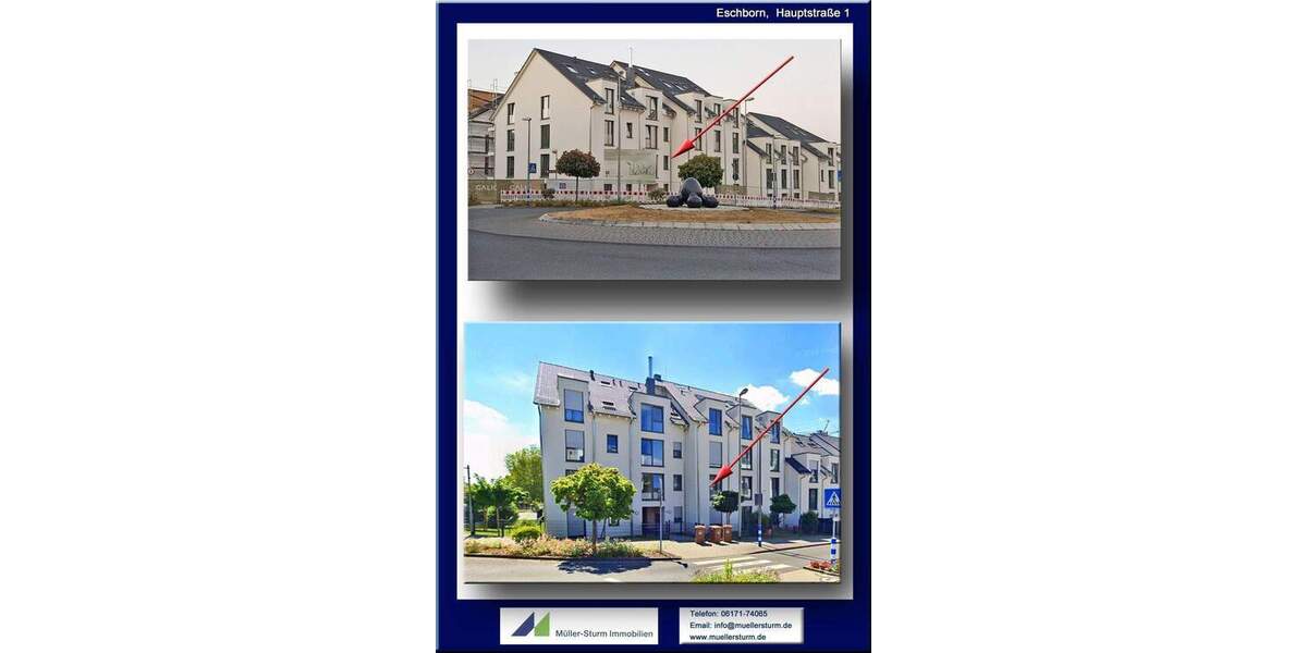 Etagenwohnung Eschborn - 4 Zimmer, 120 m&sup2;, 2.035&euro; | Angebot:25670421