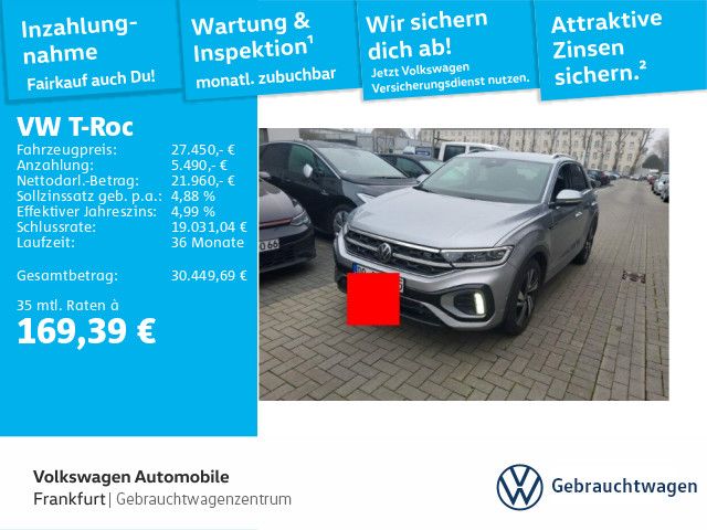 VW T-Roc 16.719 km 27.450 &euro; Frankfurt 60326