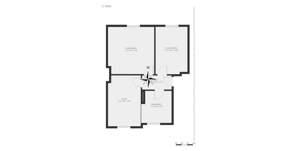 Gut gelegene Wohnung - Eigenbezug oder Rendite - provisionsfrei!! 2 zimmer