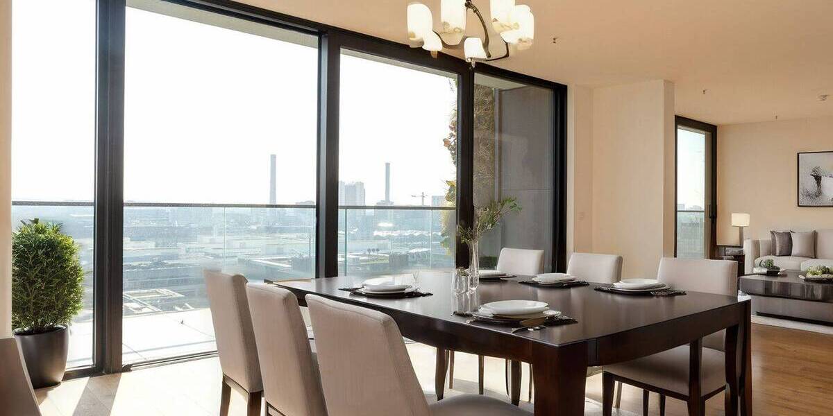 EDEN Erstbezug! Spektakuläre Fünf-Zimmer-Wohnung mit grandiosem Skylineblick 5 zimmer