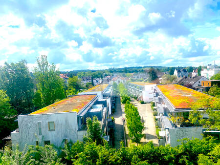 Hochwertige 1-Zi.-DG-Wohnung mit einem herrlichem Ausblick im Paulusviertel