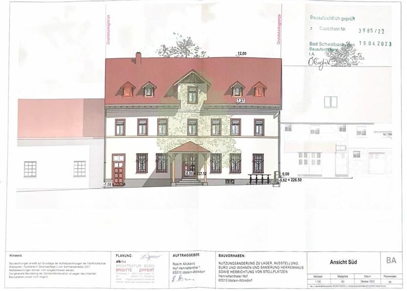 Exklusives Herrenhaus mit Sanierungspotenzial in begehrter Lage