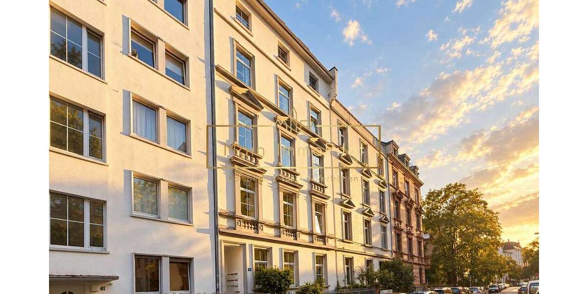 Etagenwohnung Frankfurt am Main Nordend West - 2 Zimmer, 52 m&sup2;, 439.000&euro; | Angebot:27399682