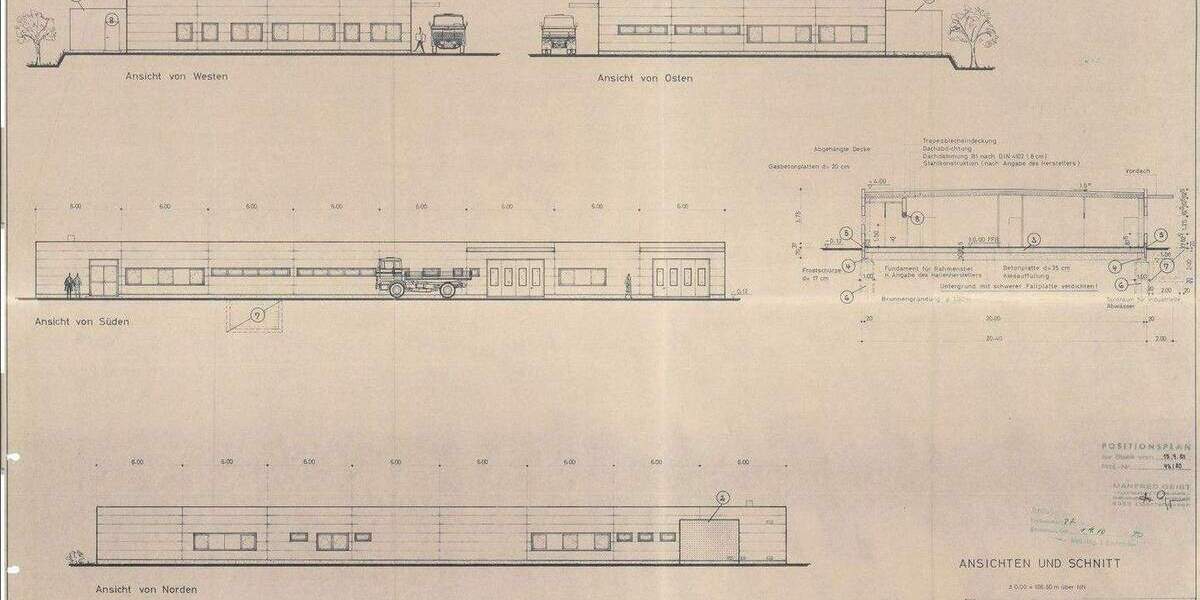 Grundstück (3.383 m²) mit Produktionshalle (900 m²) und Bürogebäude (590 m²) zimmer
