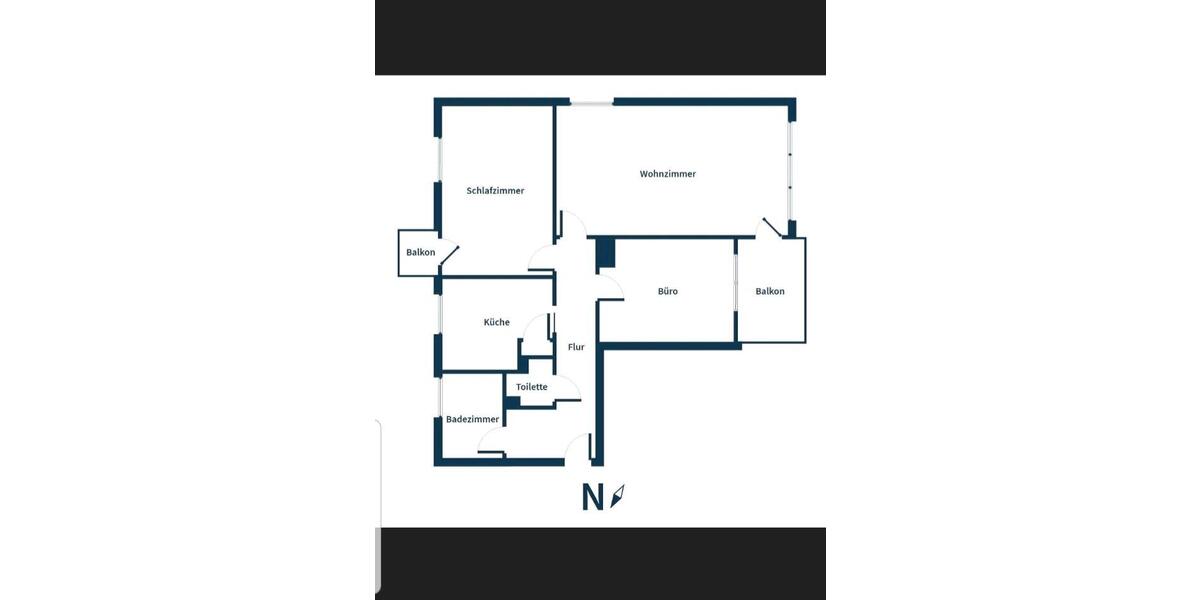 Etagenwohnung in Hanau (Musikerviertel) 3 zimmer
