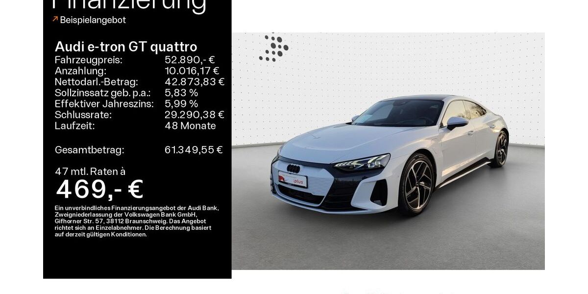 Audi e-tron GT 23.479 km 51.890 &euro; Bad Nauheim 61231