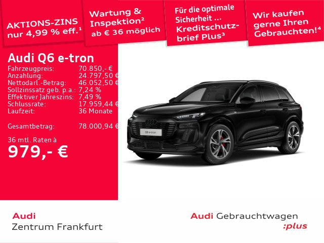 Audi Q6 e-tron 11.476 km 70.850 &euro; Frankfurt am Main 60326