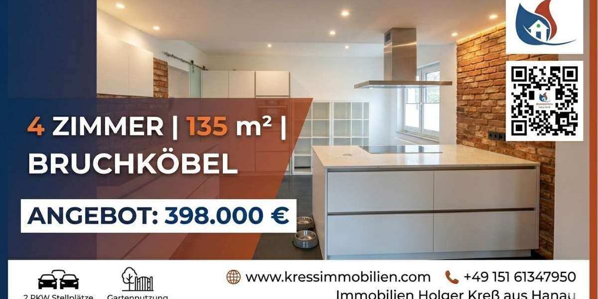 Etagenwohnung Bruchköbel - 4 Zimmer, 135 m&sup2;, 398.000&euro; | Angebot:26473329
