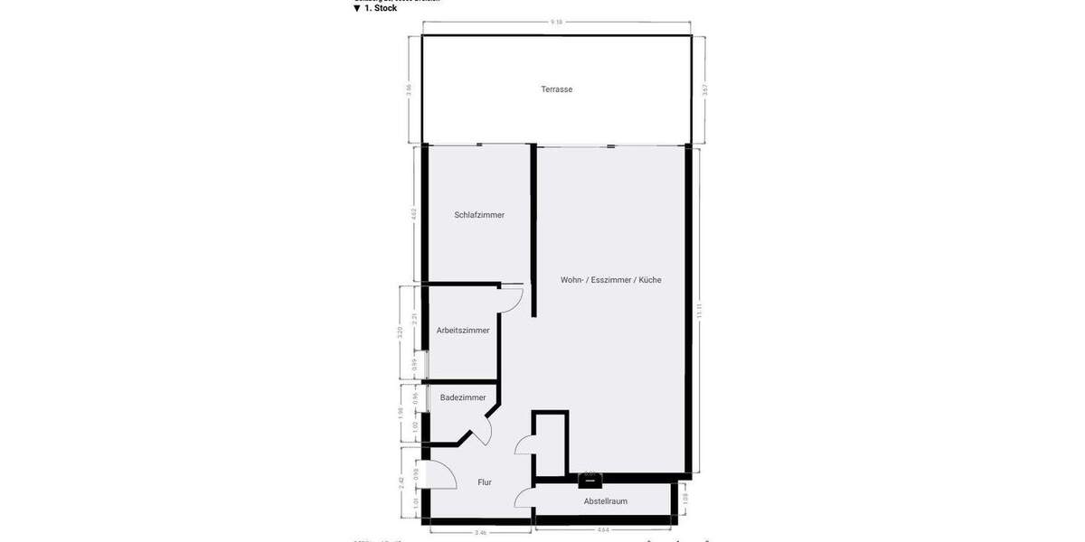 Terrassenwohnung Dreieich Dreieichenhain - 2 Zimmer, 118 m&sup2;, 425.000&euro; | Angebot:25782945