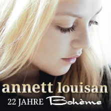 Annett Louisan - 22 Jahre Bohème - Das Jubiläumskonzert 28.06.2026 Rettershof - Garten Schlosshotel
